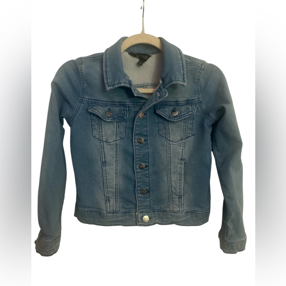Buffalo David Bitton Light Blue Jean Jacket M GUC